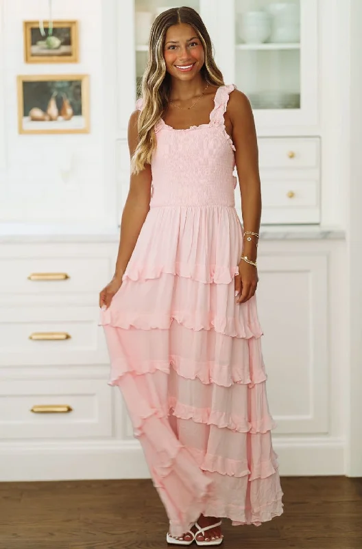 Slice of Heaven Maxi Dress - Pink